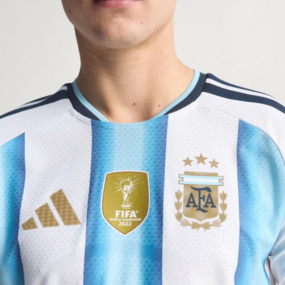 Adidas Argentina 26 Home Long Sleeve Jersey Sizer Large - Picture 4 of 6